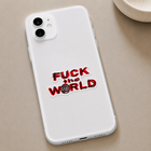 F*ck The World Scribble Sticker