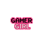 Gamer Girl Pixel Sticker