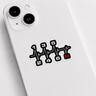 Gear Shift Heartbeat Sticker