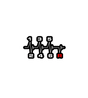 Gear Shift Heartbeat Sticker