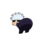 Gojo Dump Truck Meme Sticker