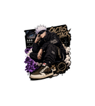 Gojo Cactus Jack Sneakerhead Sticker