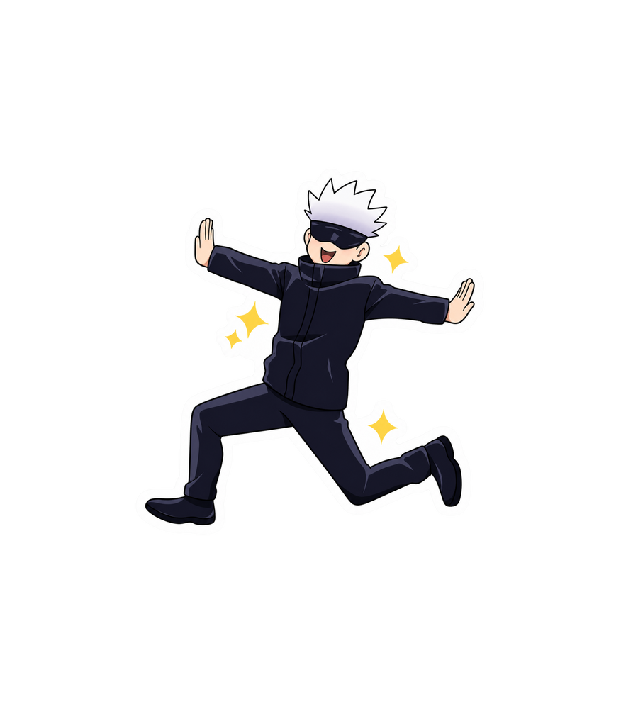 Happy Gojo Sticker