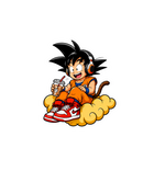 Goku Sneakerhead Sticker