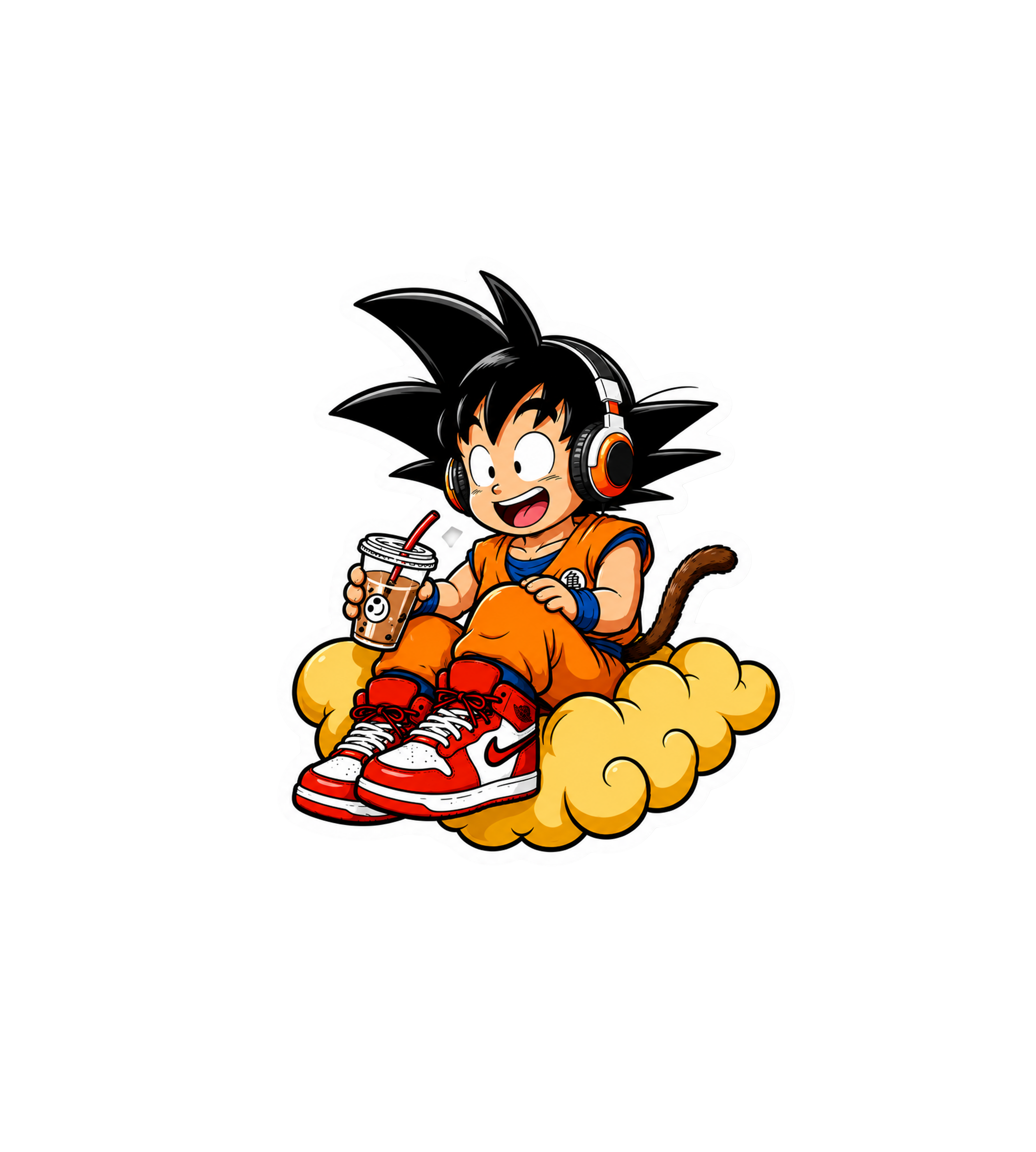 Goku Sneakerhead Sticker