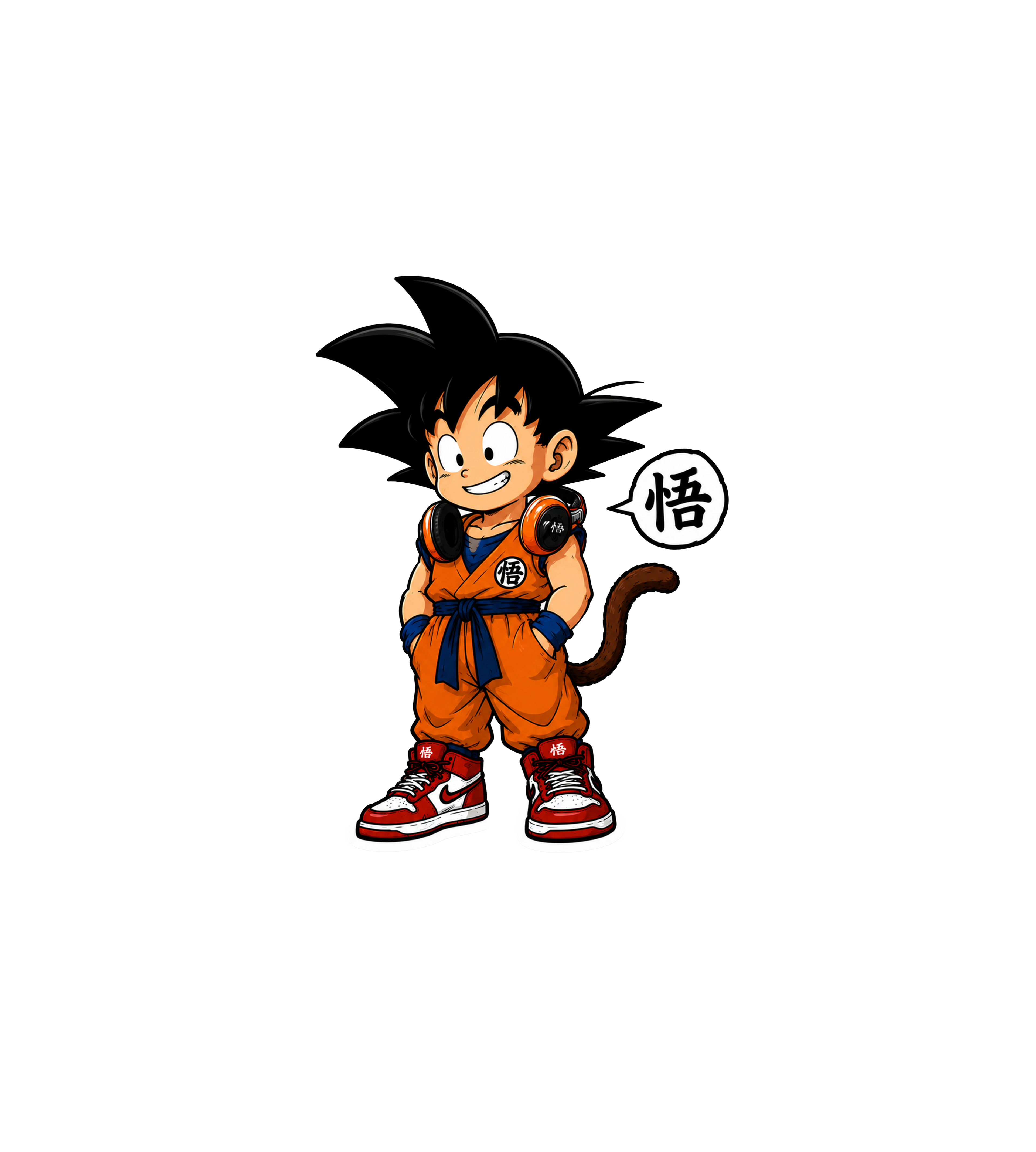 Goku Sneakerhead Sticker