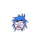 Gorillaz Face Sticker