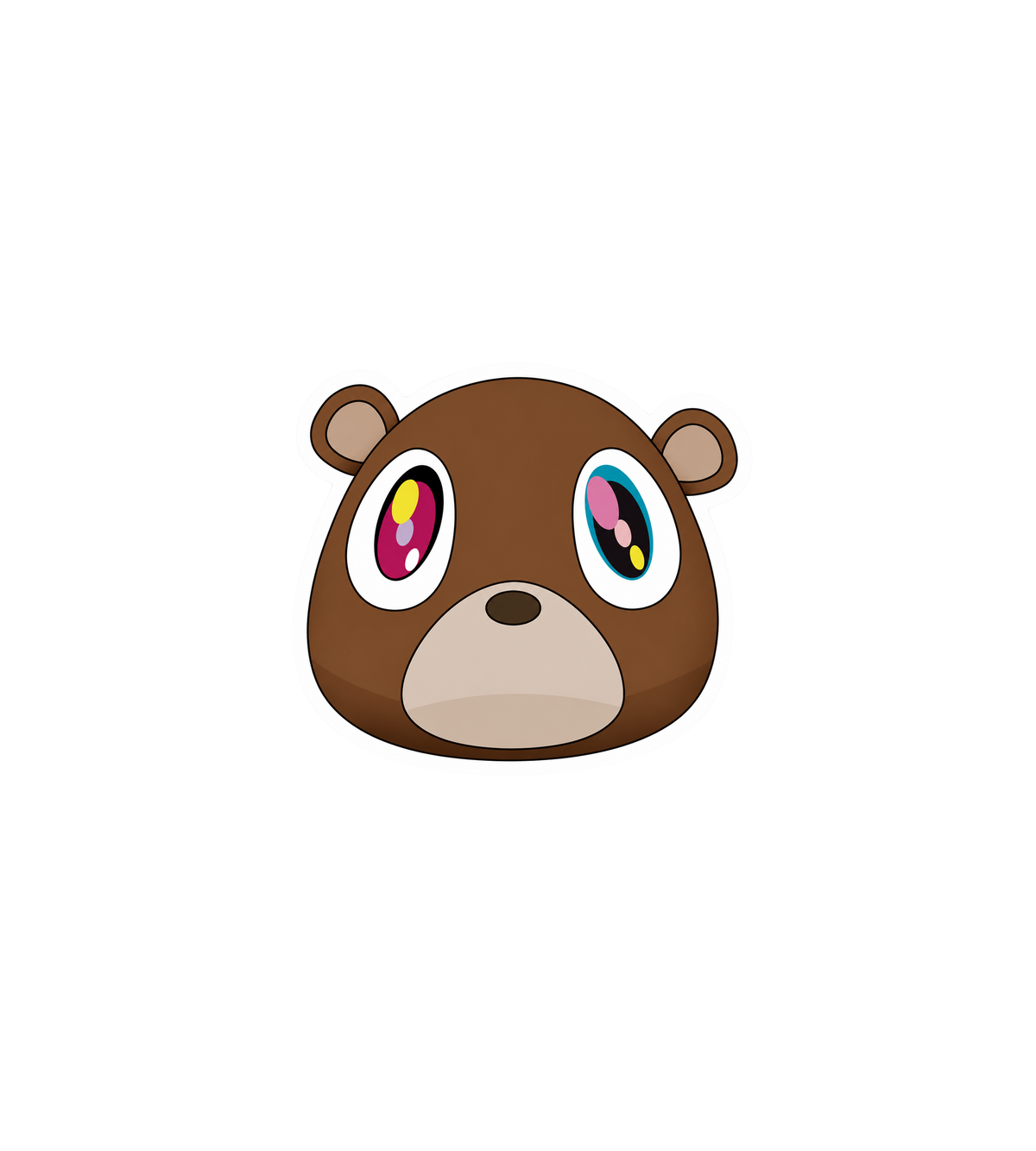 Graduation Bear Sticker