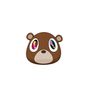 Graduation Bear Sticker