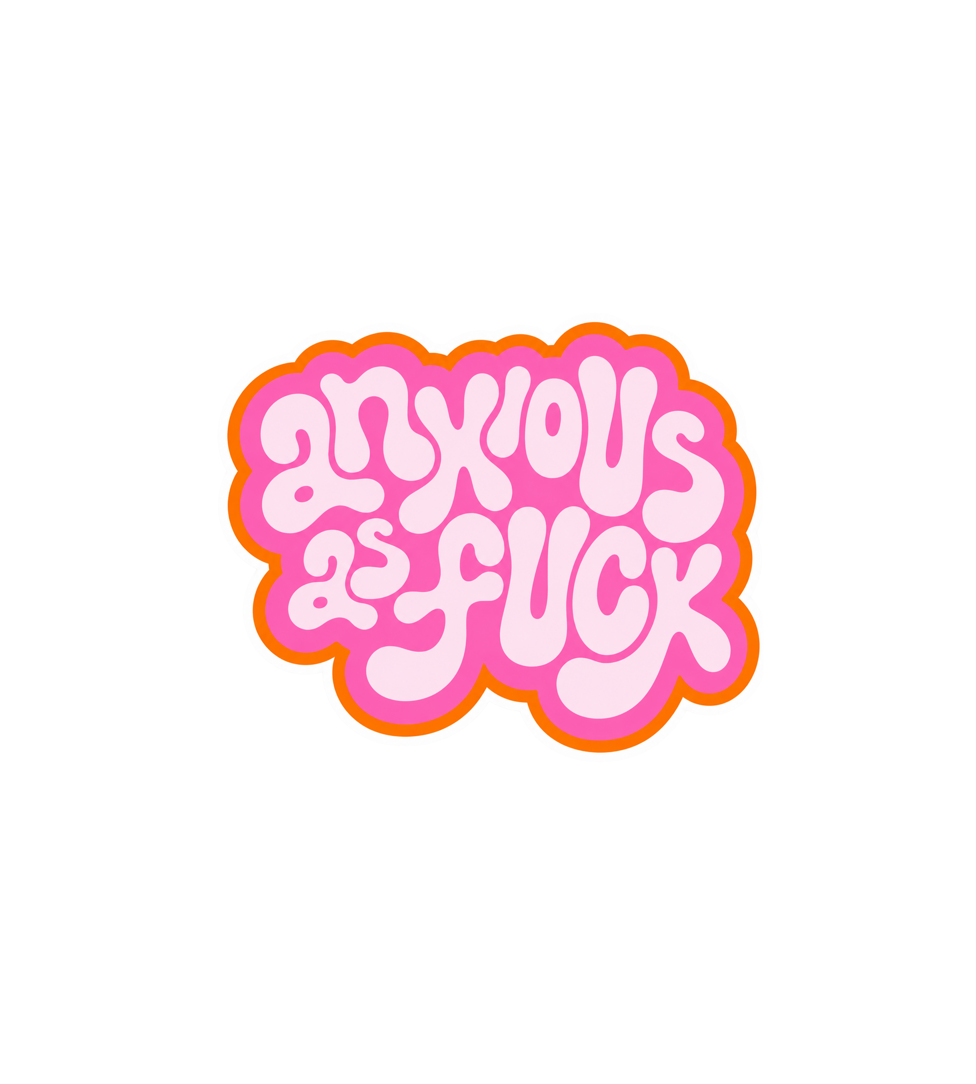 Anxious as Fuck Sticker