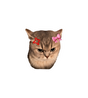 Grumpy Princess Cat Sticker