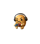 Grumpy Gamer Potato Sticker