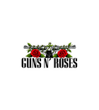 Guns N' Roses Rock Band Sticker