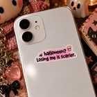 Halloween? Sticker