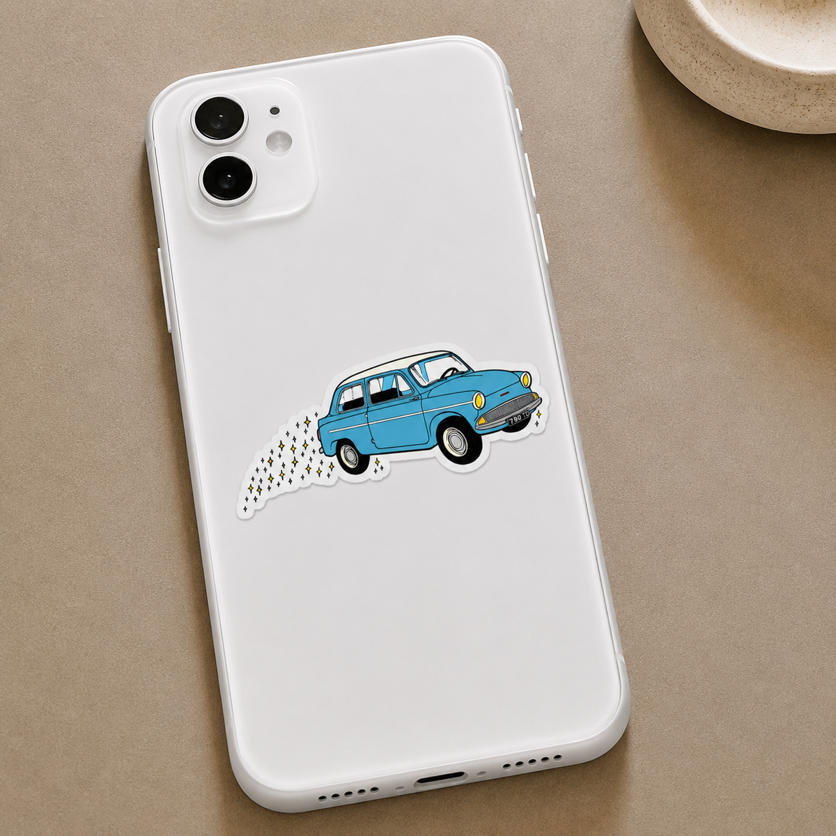 Harry Potter Flying Car Sticker