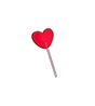 Heart Lollipop Sticker