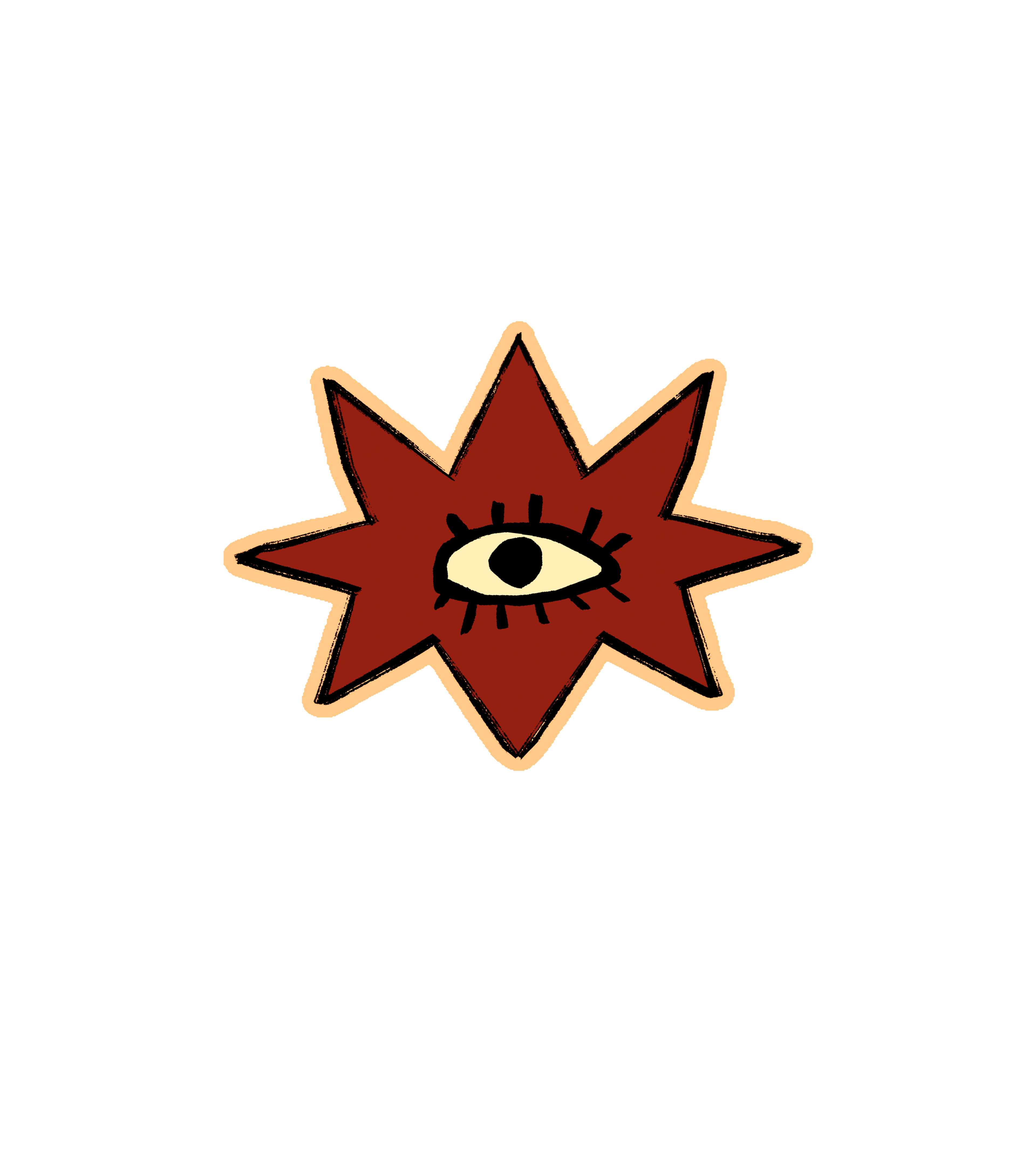 Hexed Eye Sticker