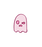 Huh? Ghost Sticker