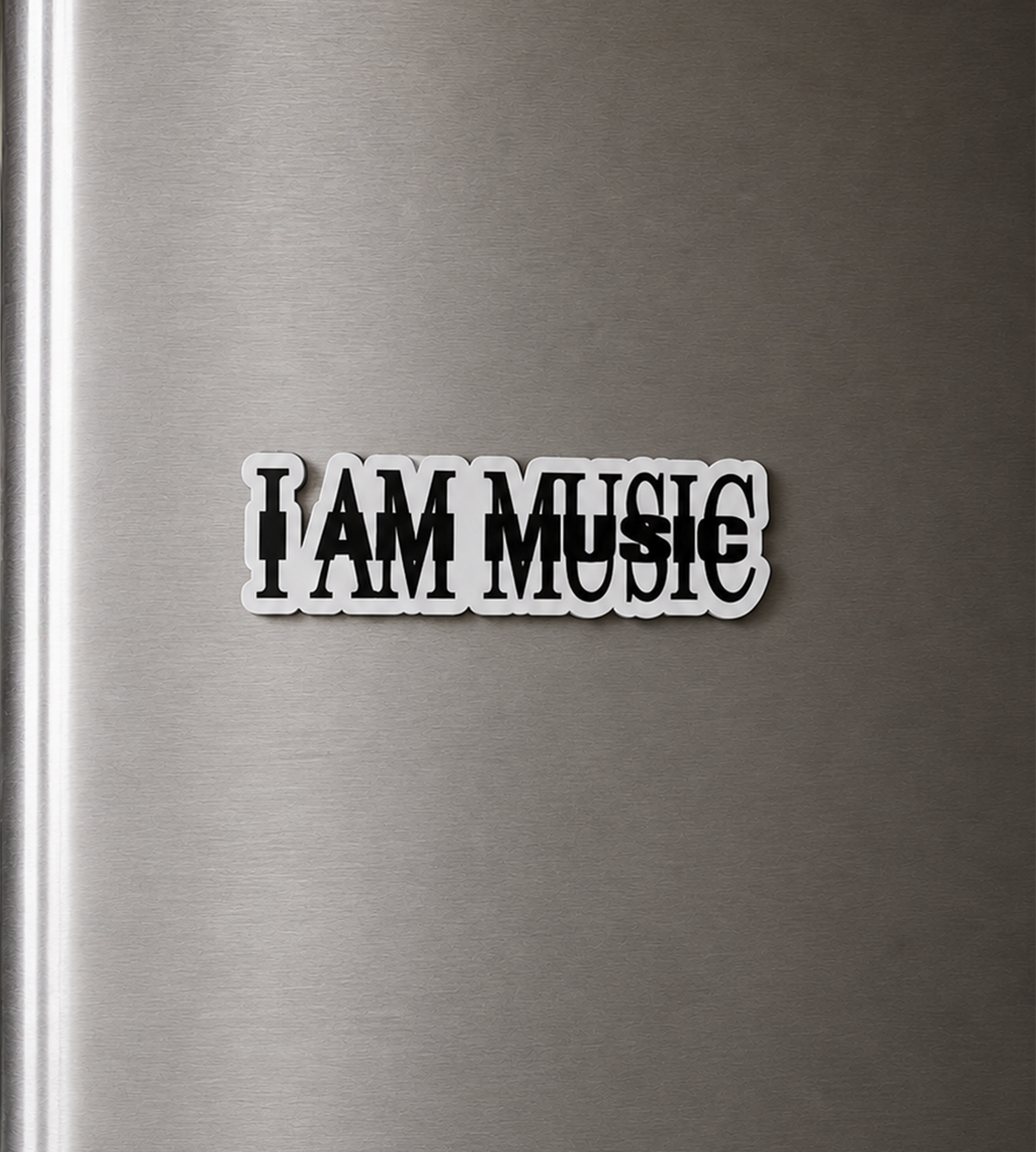 I AM MUSIC Fridge Magnet