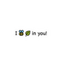 I Bee-Leaf In You Sticker