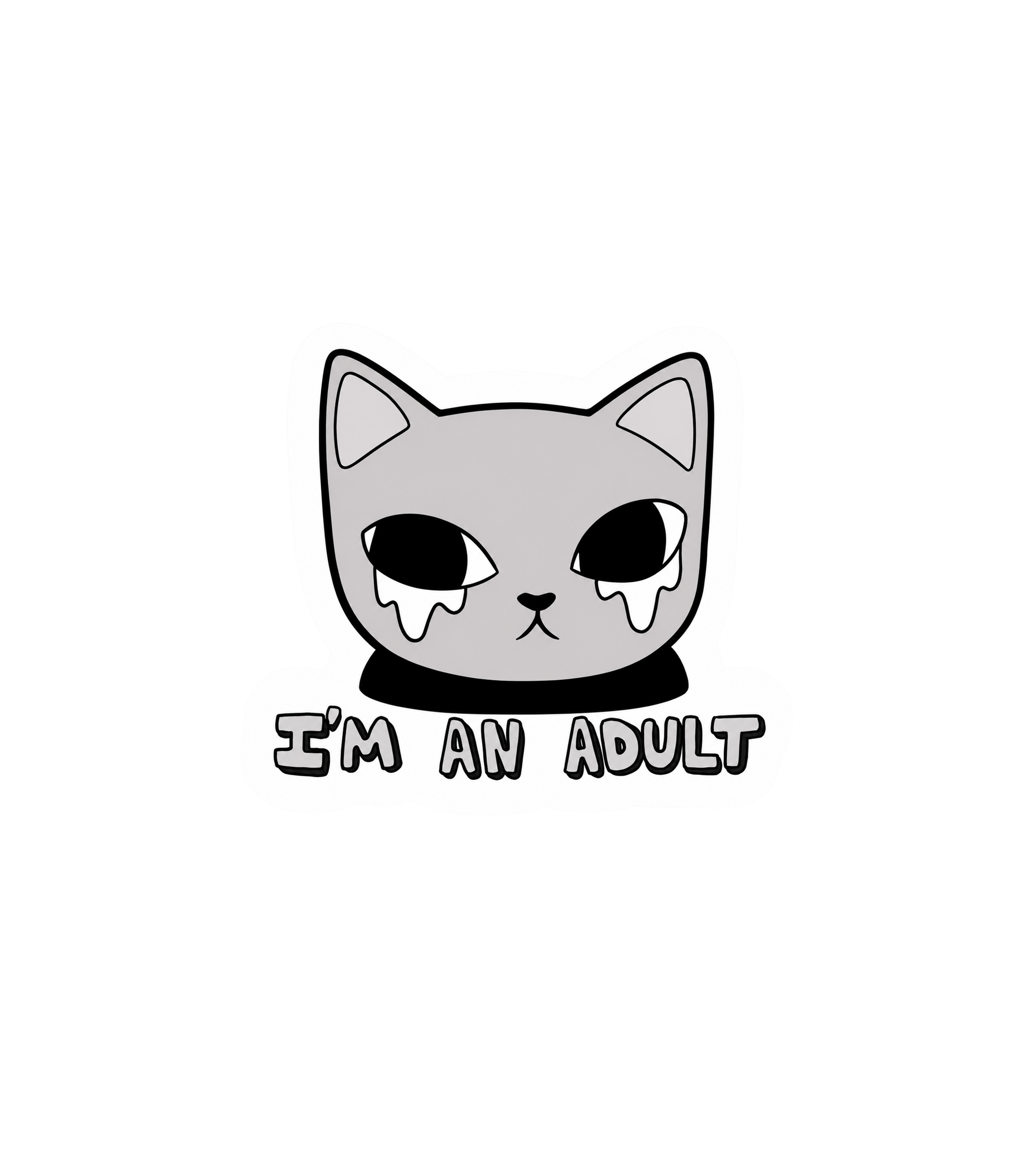 I'm an Adult Sticker