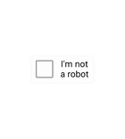 I'm Not a Robot Sticker