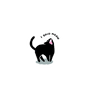 I Said Meow Black Cat Sticker
