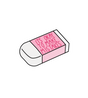 It's Okay to Make Mistakes Eraser Sticker