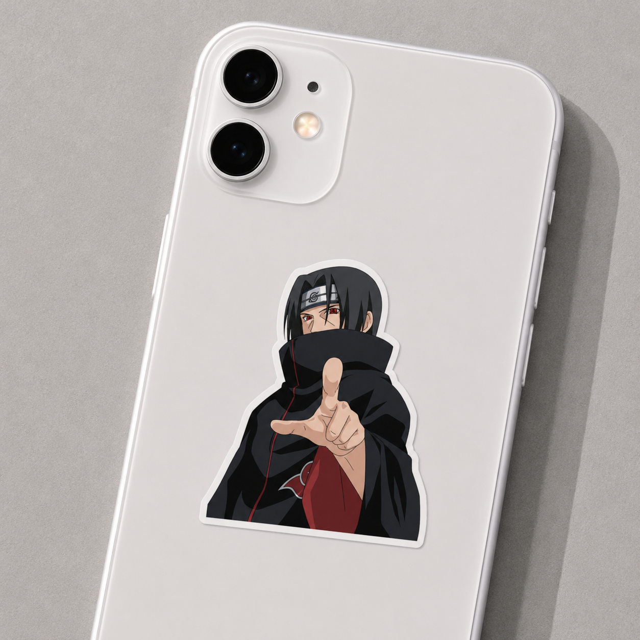 Itachi Uchiha Pointing Sticker