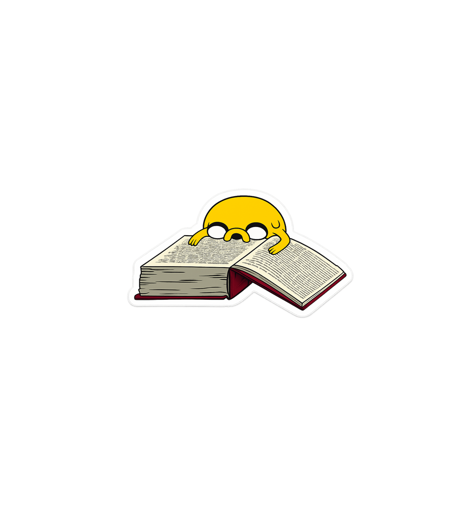 Book Nap Jake Sticker