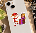 Jester & Queen Sticker