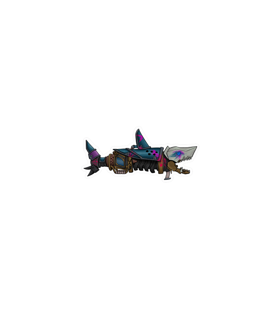 Jinx Fishbones Blaster Sticker – Arcane