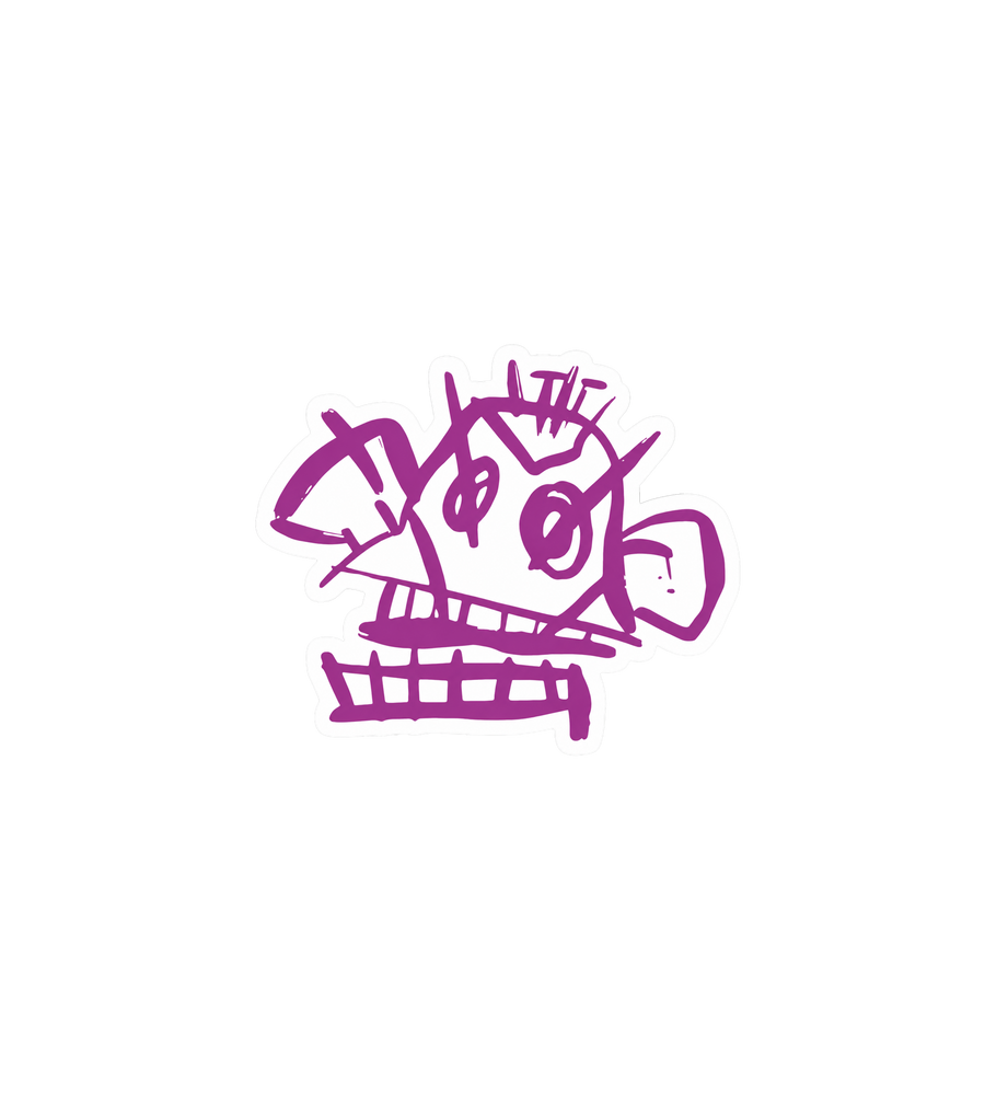 Jinx Graffiti Sign Sticker