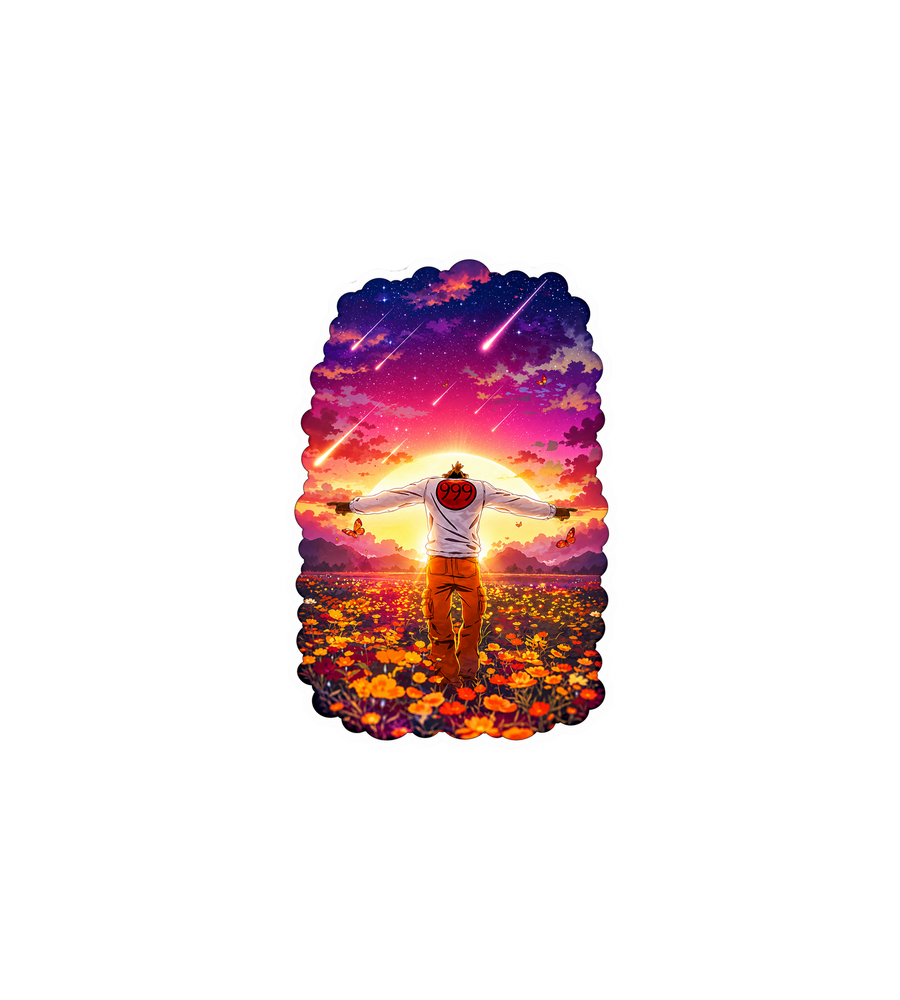 Juice WRLD 999 Garden Sticker