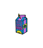 999 Juice Carton Sticker