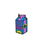 999 Juice Carton Sticker