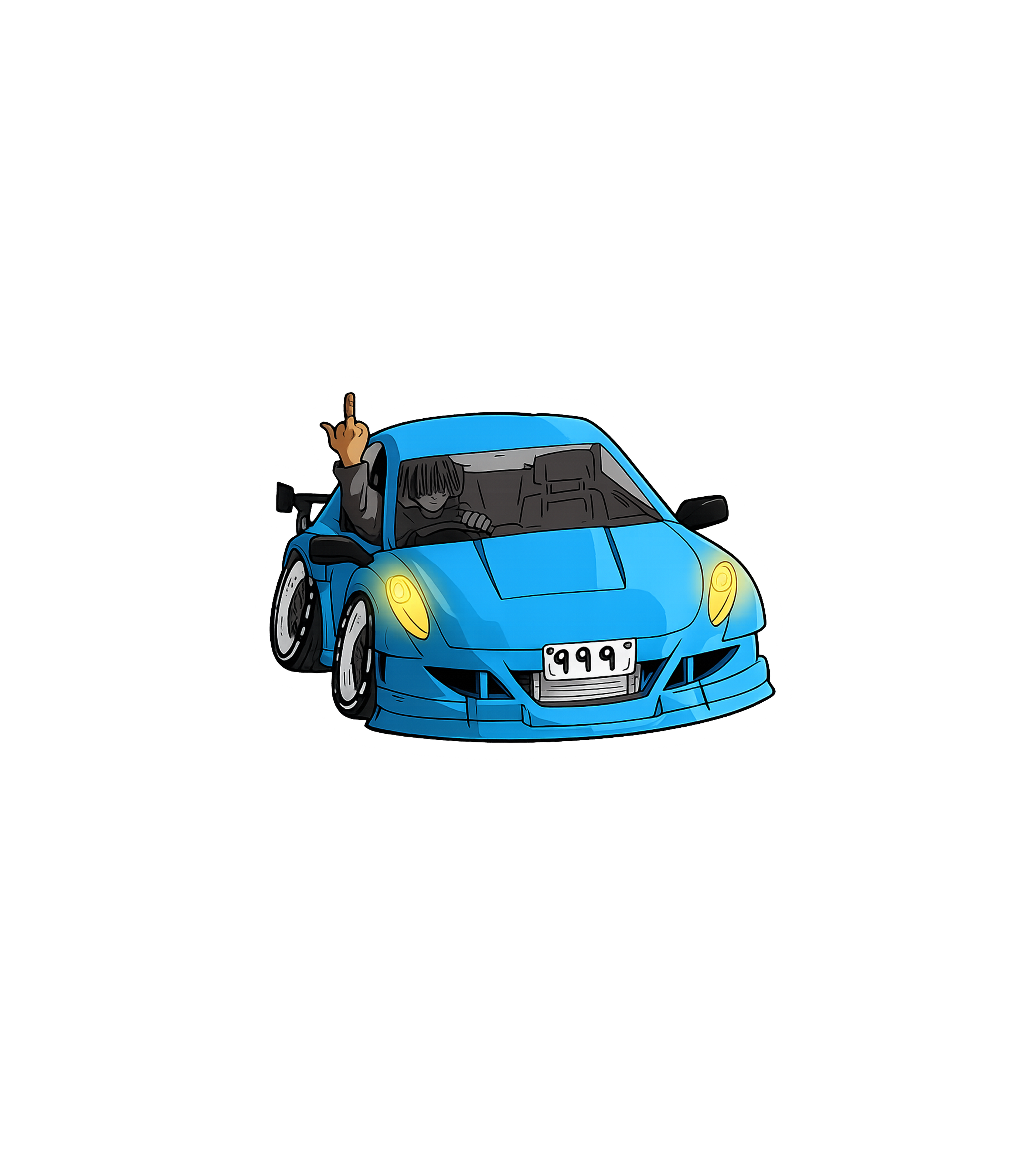 999 Drift Car Sticker