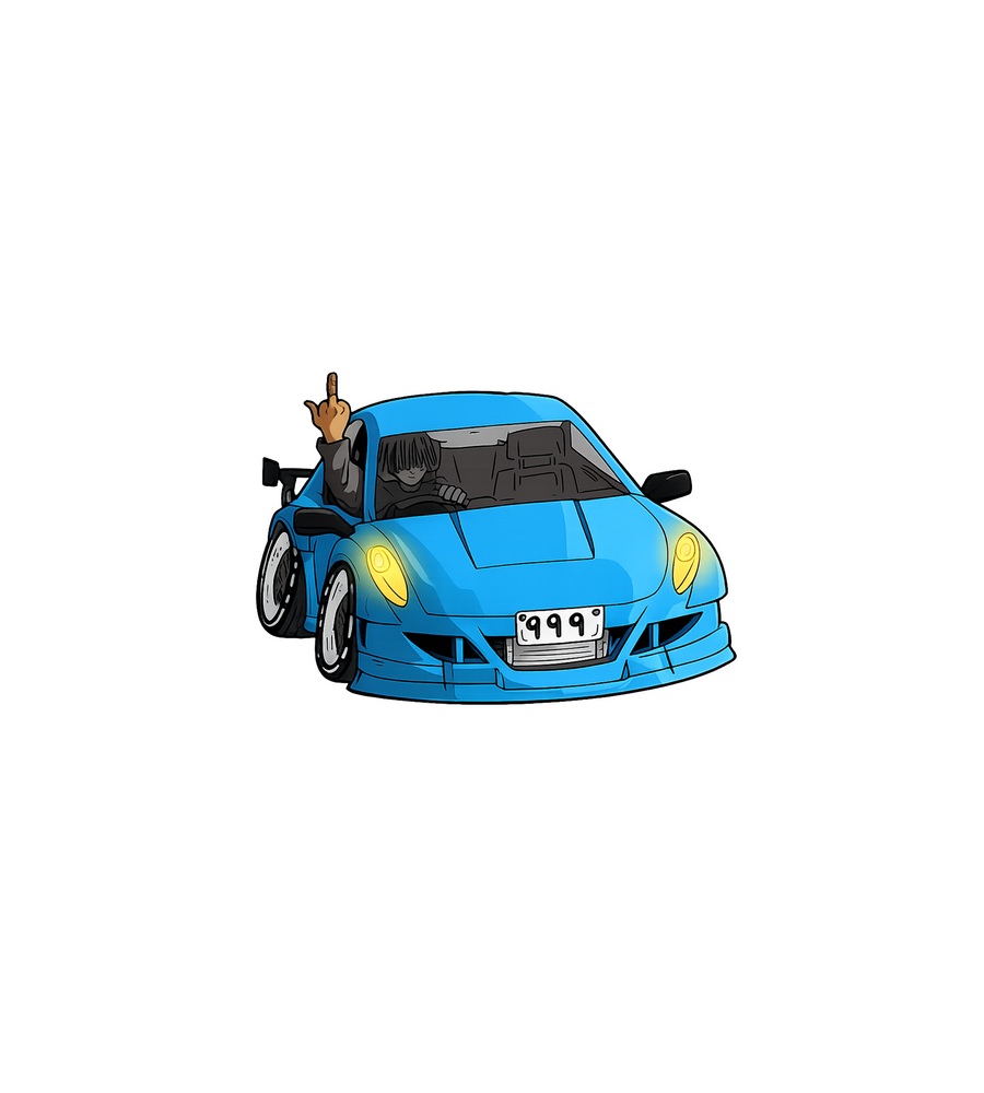 999 Drift Car Sticker