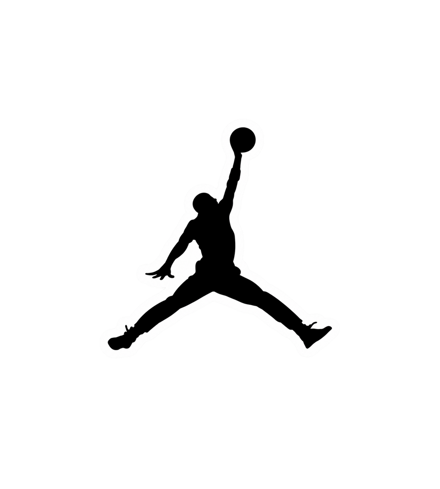 Basketball Legend Silhouette Sticker
