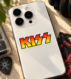 KISS Rock Band Logo Sticker