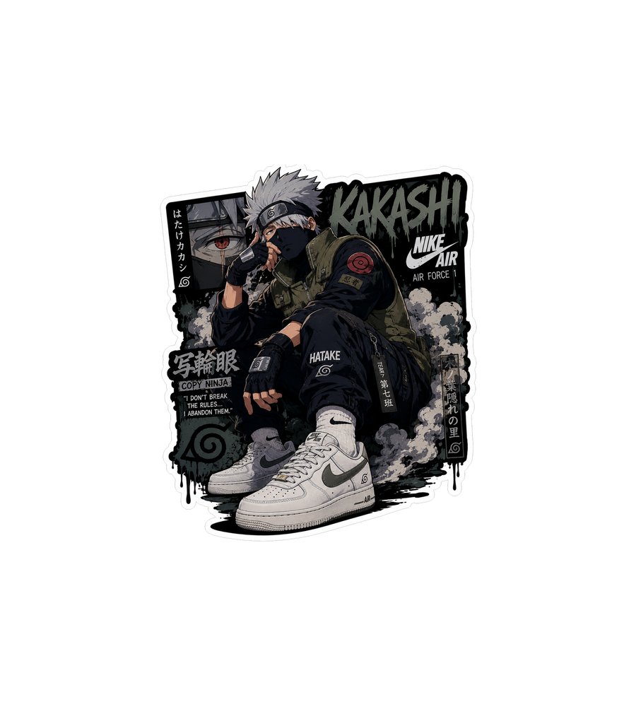 Kakashi Sneakerhead Sticker