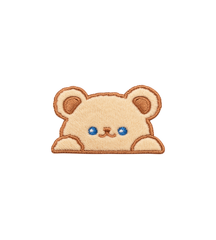 Cute Peekaboo Bear Sticker