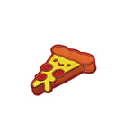 Kawaii Pizza Slice Sticker