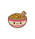 Kawaii Ramen Bowl Sticker