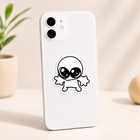 Kawaii Alien Sticker