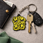 SMILE GRID Keychain
