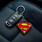 Superhero Shield Keychain