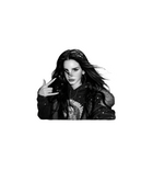 Lana Del Rey Black & White Sticker