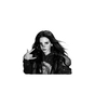 Lana Del Rey Black & White Sticker