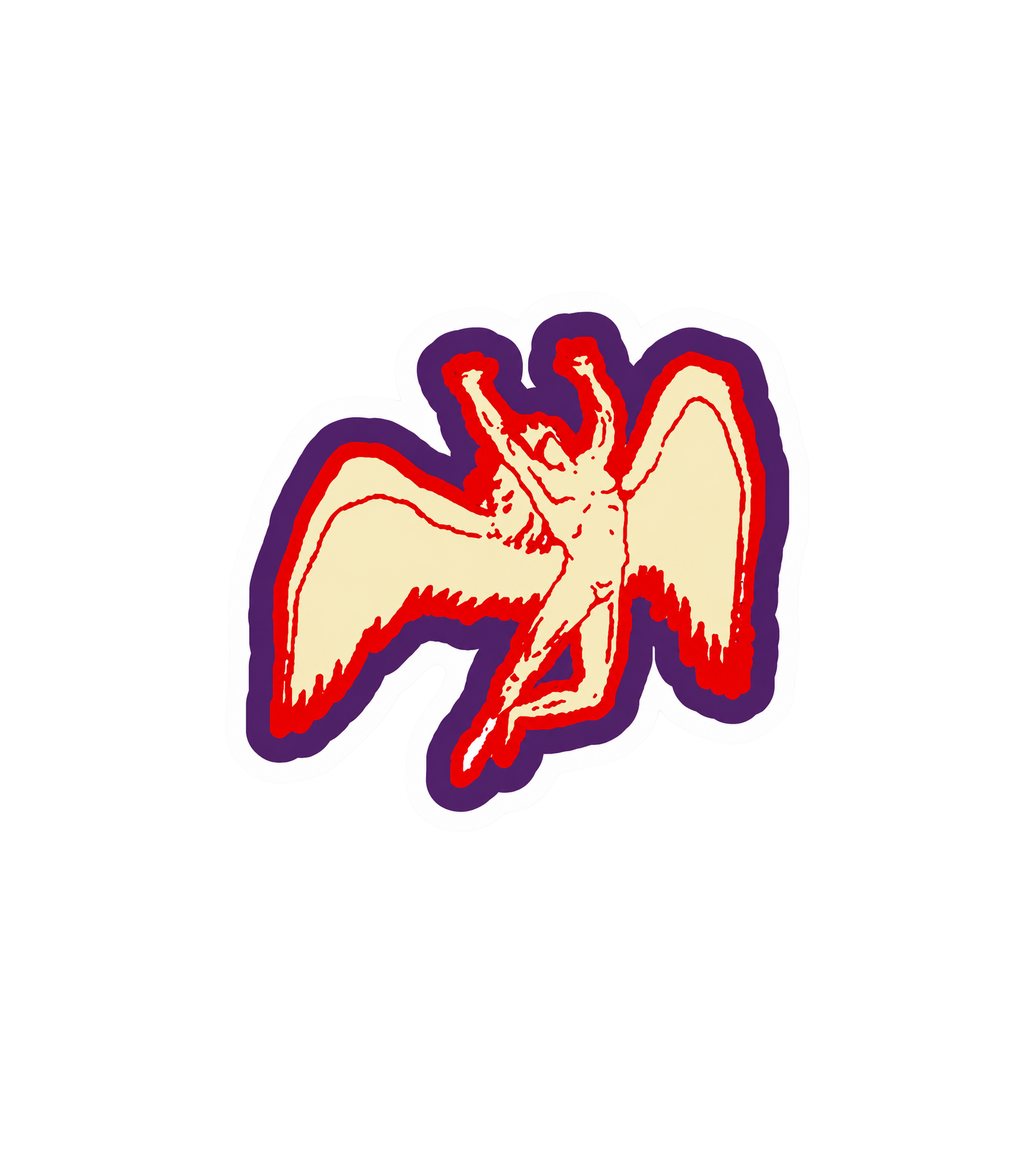 Led Zeppelin Icarus Angel Sticker